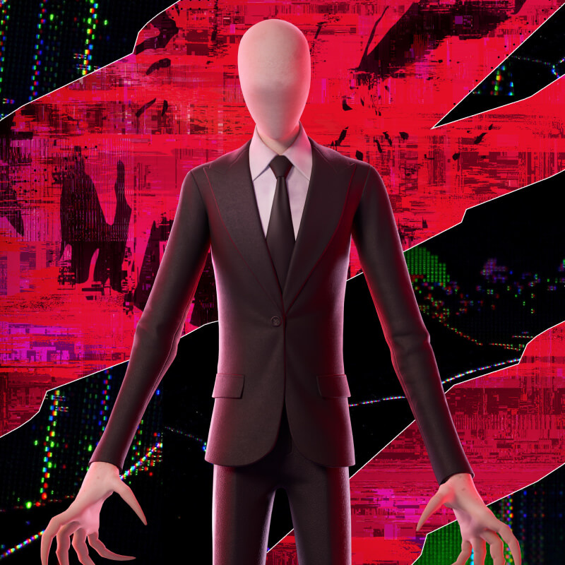 Slender Man Mobile Cup - Poster Front