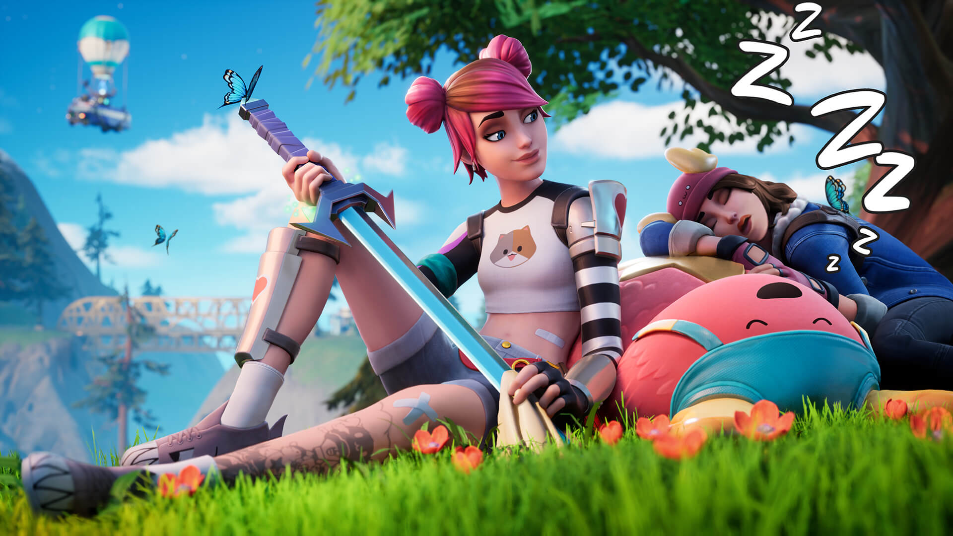 Ein Neues Abenteuer Sommer Skye Wird Teil Der Fortnite Crew Für August