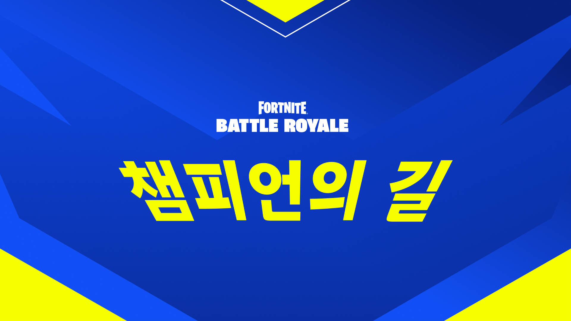 Fortnite Battle Royale Champions Road