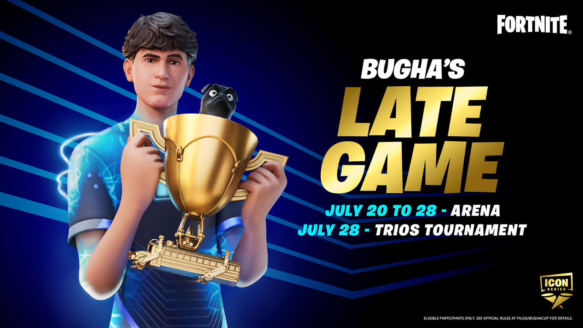 Fortnite Bugha's Late Game Arena and Tournament