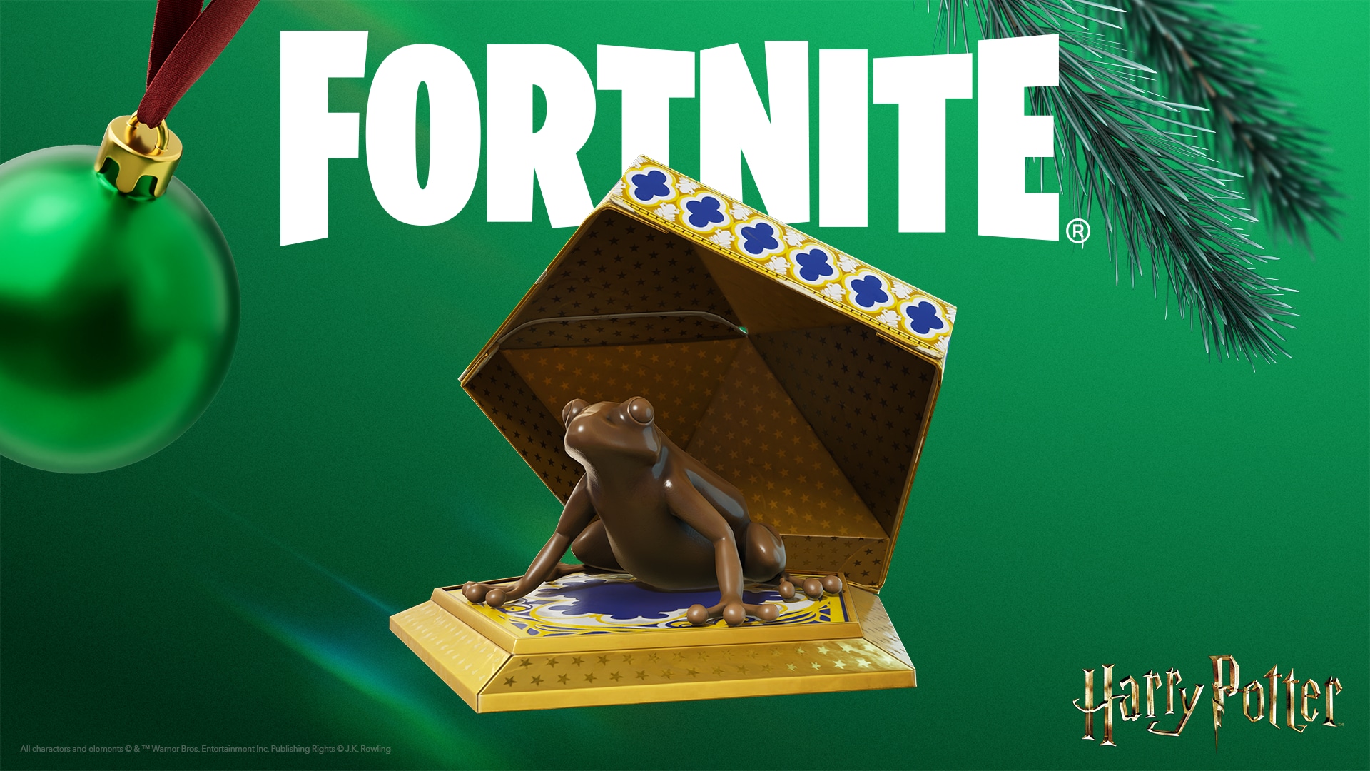 Fortnite Chocolate Frog Back Bling