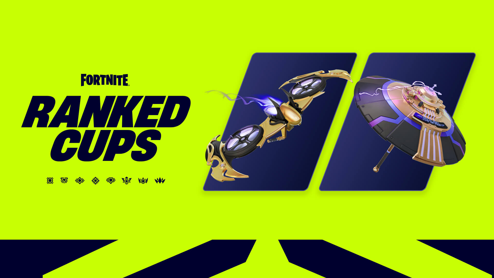 Skyblades del competidor de Fortnite y Brella del tiempo del competidor