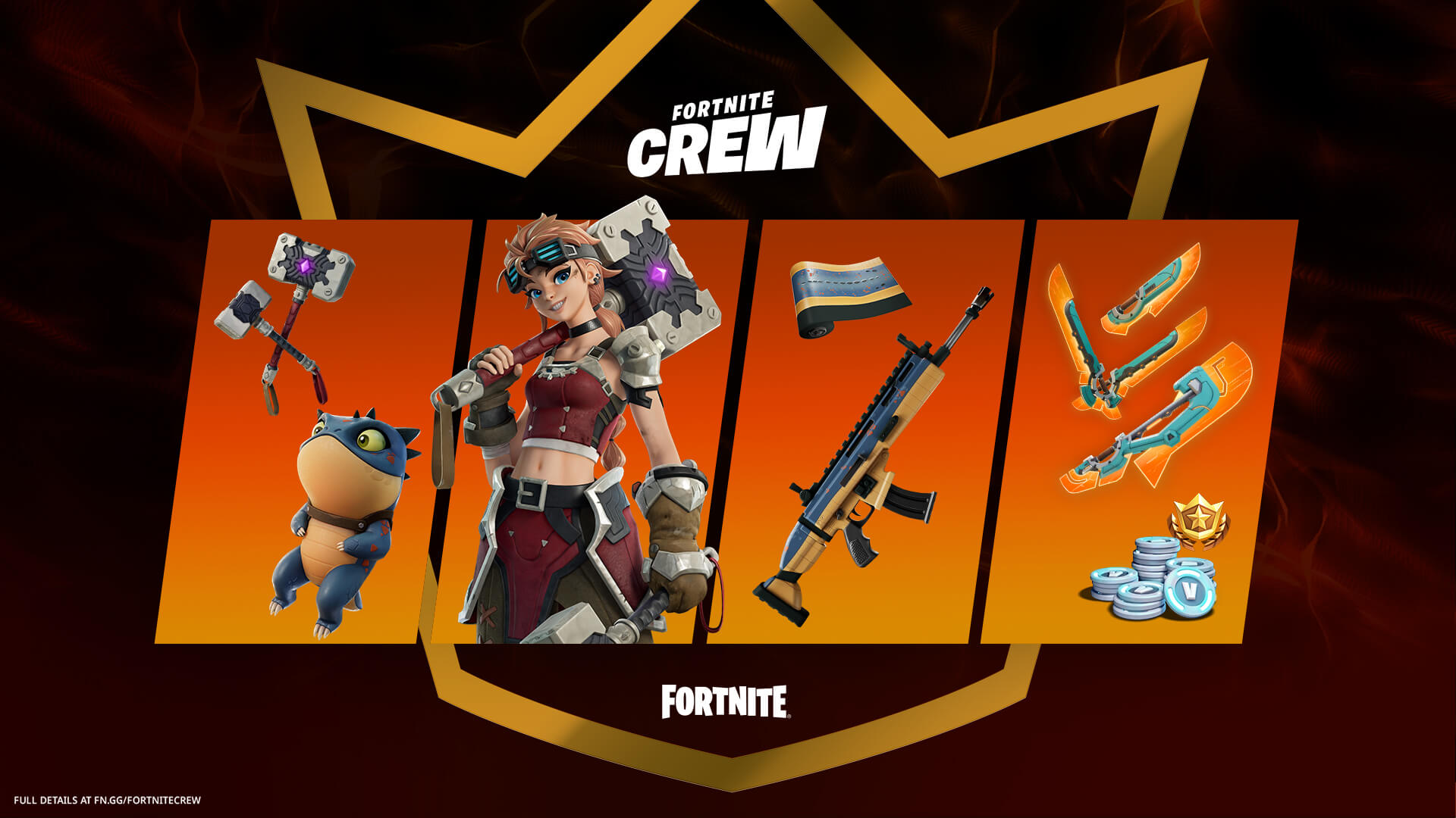 Sylvie Sets Out in the February Fortnite Crew Pack! STW Planner