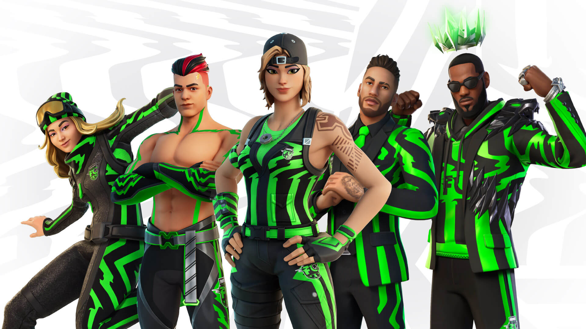 Fortnite Football Club Outfits