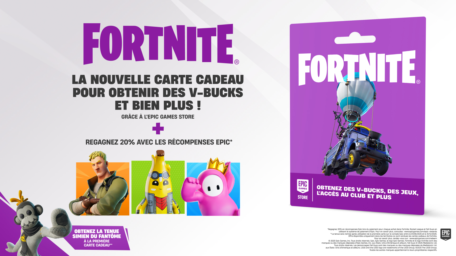 Cartescadeaux de Fortnite une nouvelle façon d'acheter des Vbucks