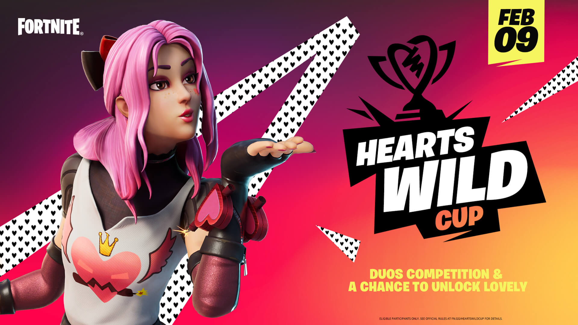 Hearts Wild: Lots to Love in Fortnite for Valentine’s Season