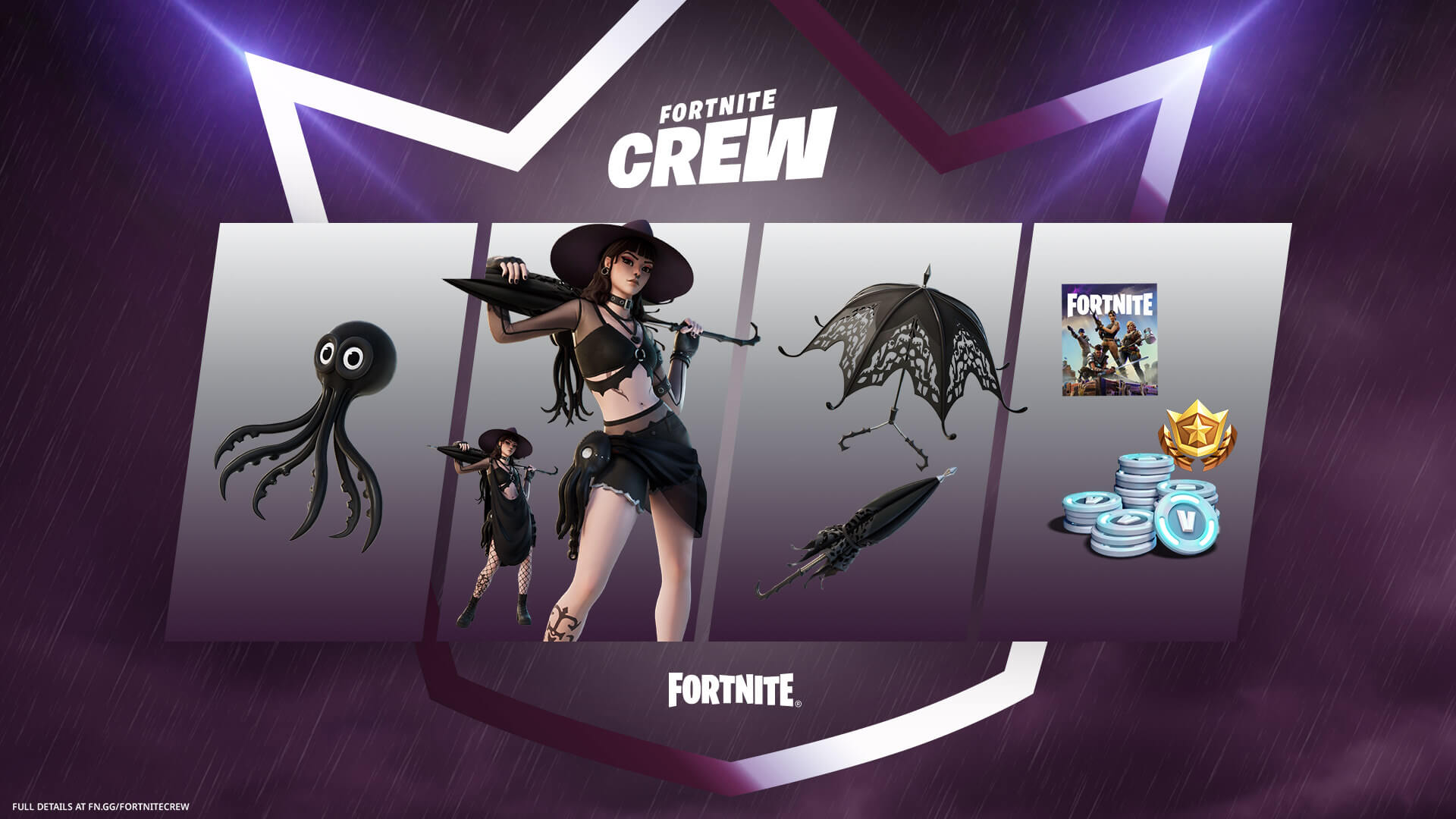 Fortnite July Crew Pack, V-Bucks, Battle Pass, and Save The World