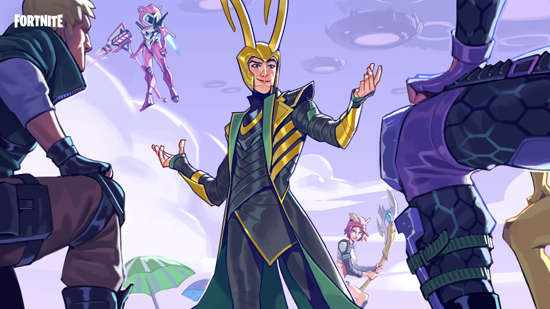 Fortnite Loki's Welcoming Loading Screen