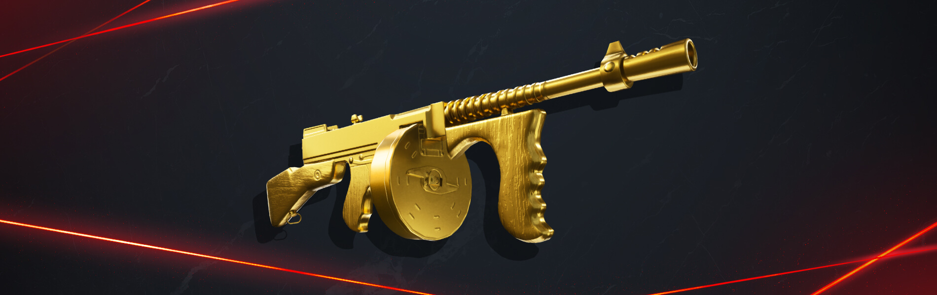 Pistolet à tambour Fortnite Midas