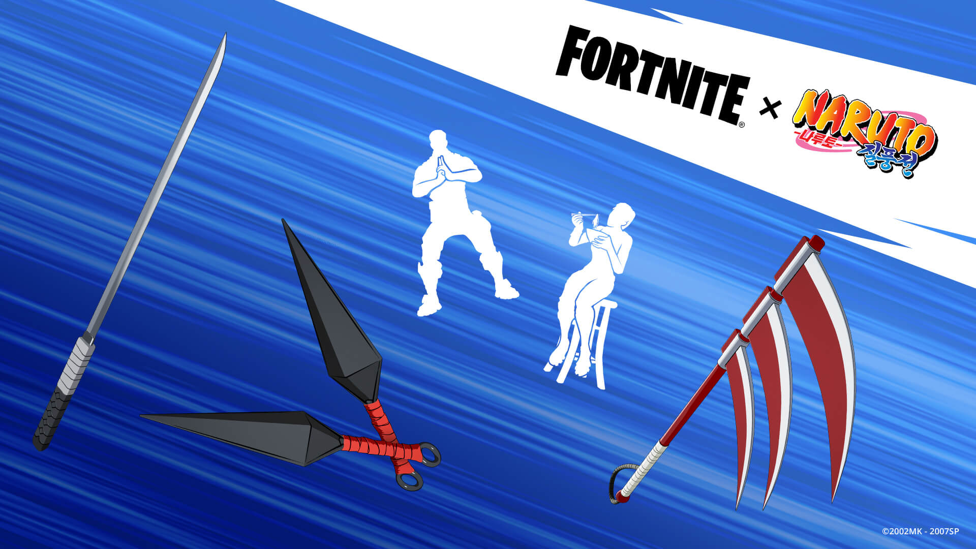 Fortnite Naruto Shinobi Gear Bundle KR