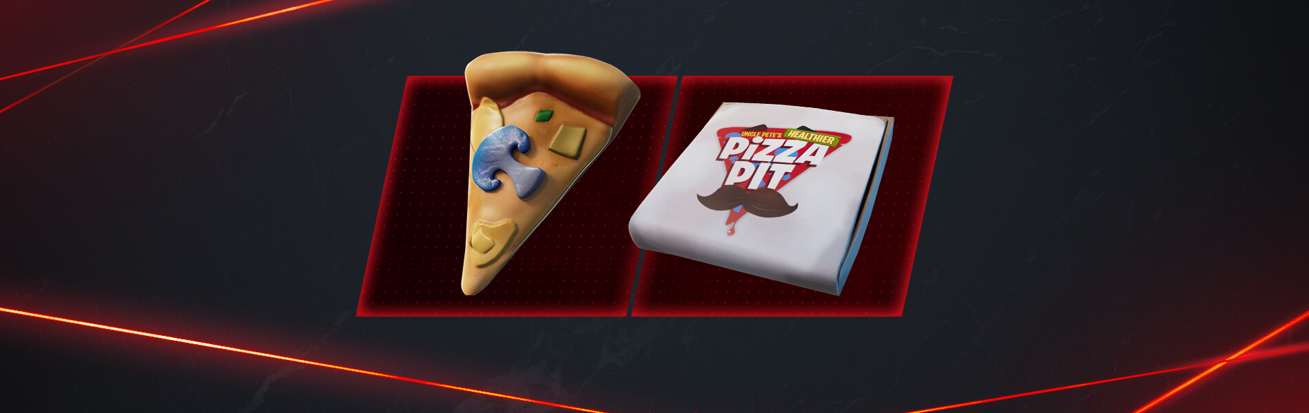 Articol pentru petrecerea pizza Fortnite