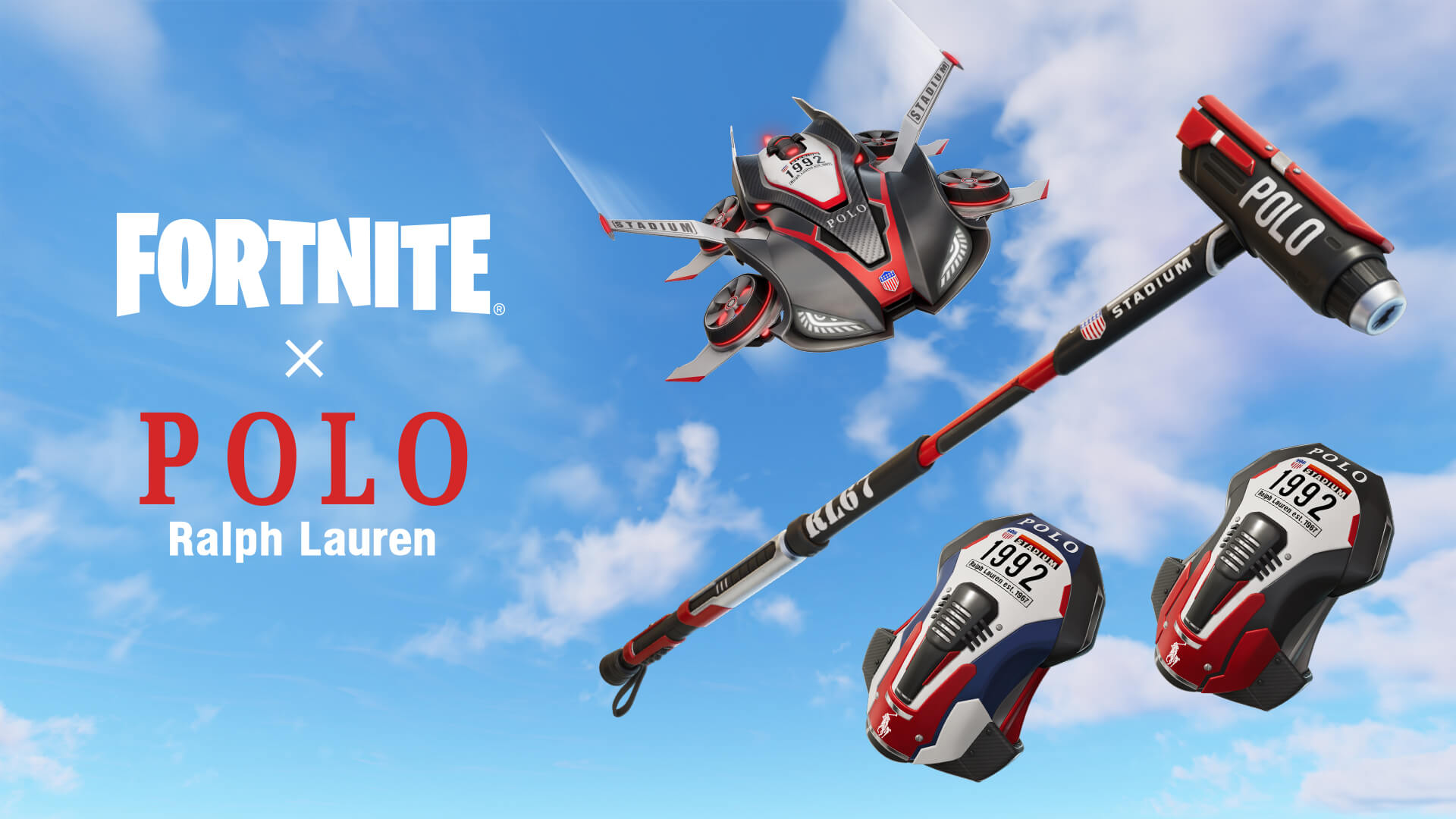 Drop in with the Polo Stadium Collection in Fortnite