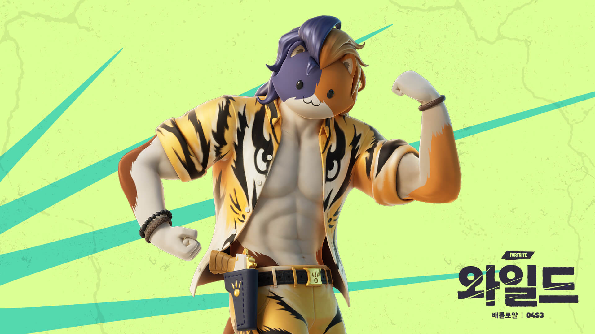 Fortnite Purradise Meowscles KR