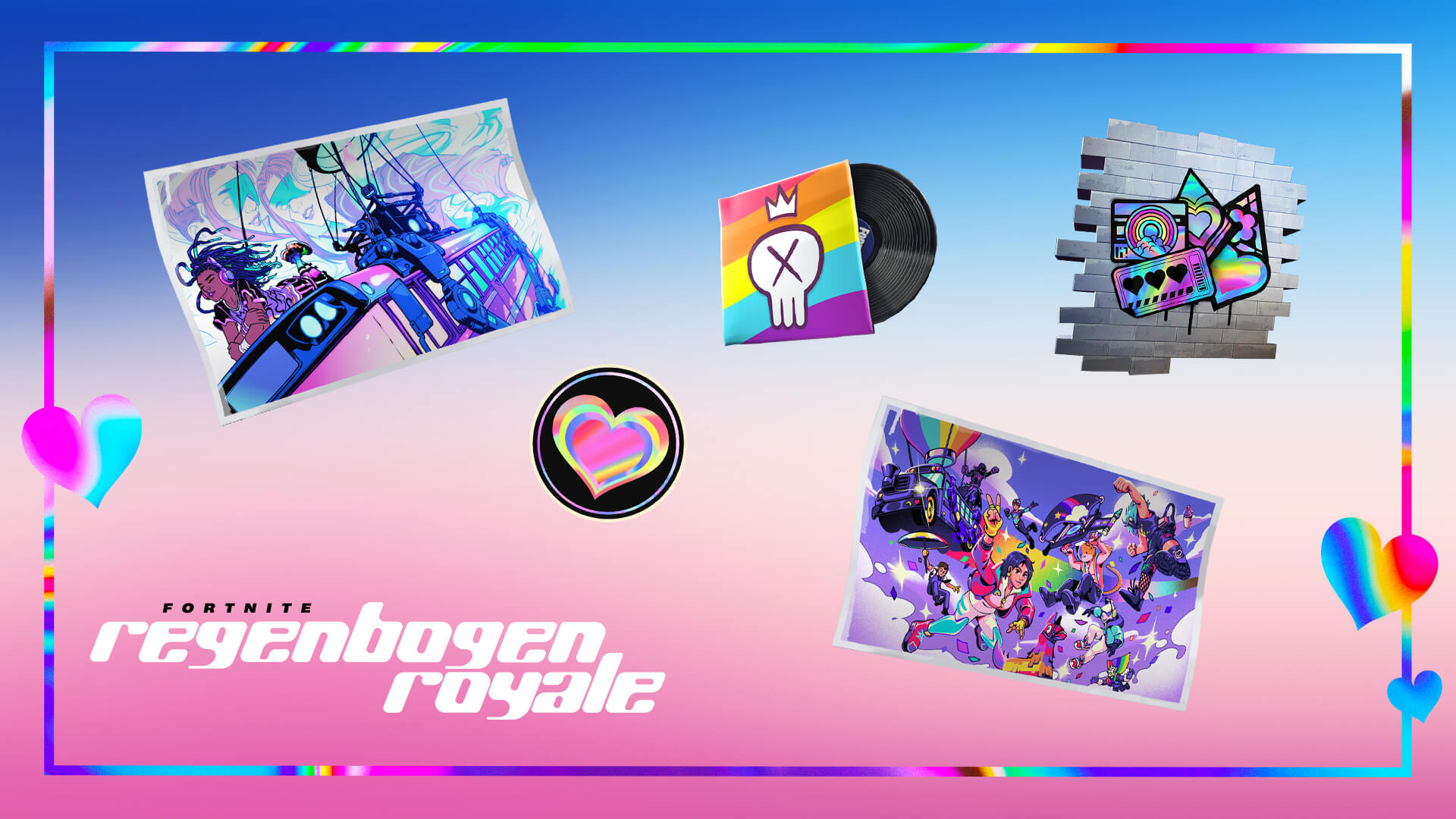 Fortnite „Regenbogen Royale“-Belohnungen