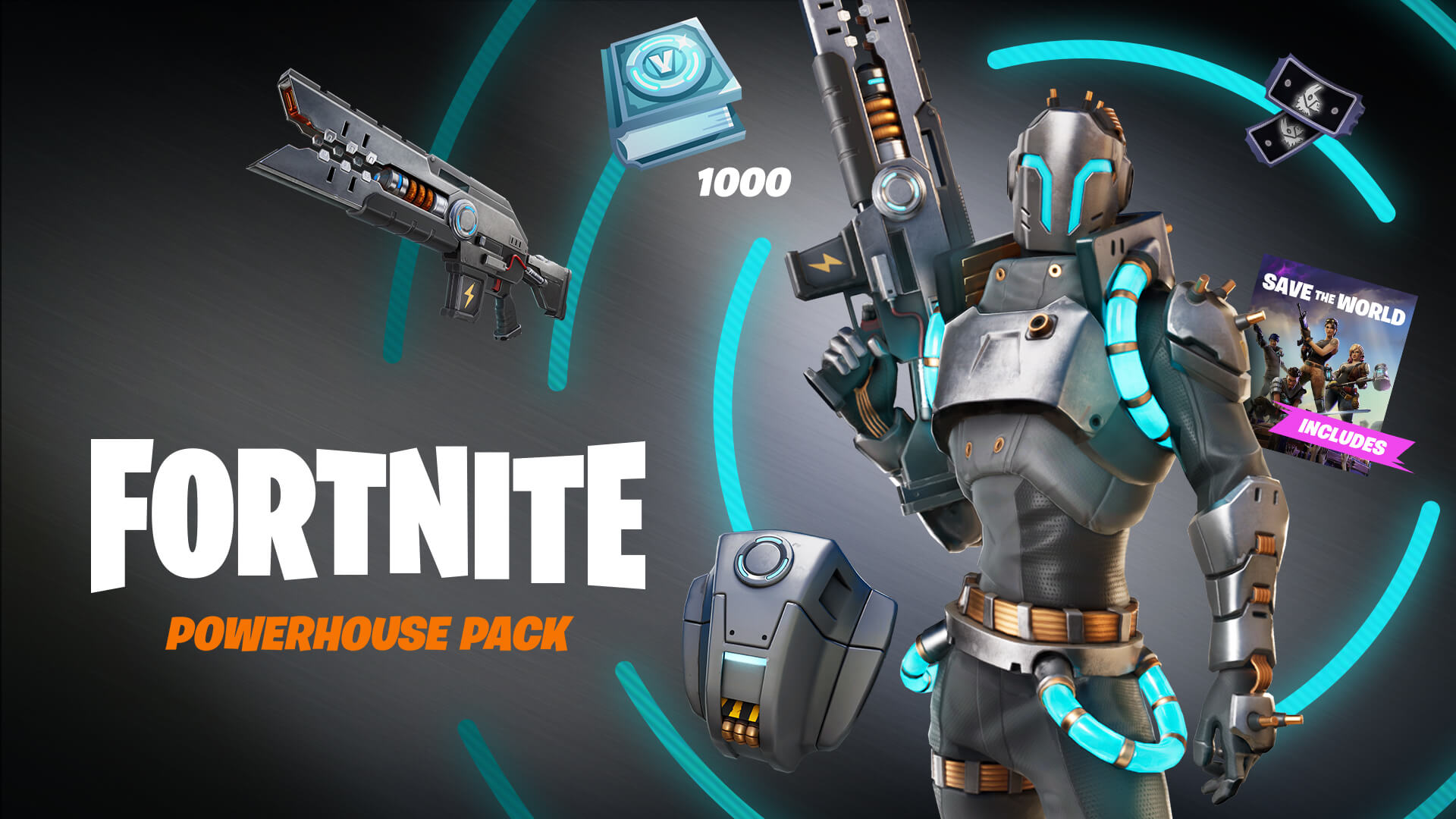 Fortnite Save The World Powerhouse Pack En