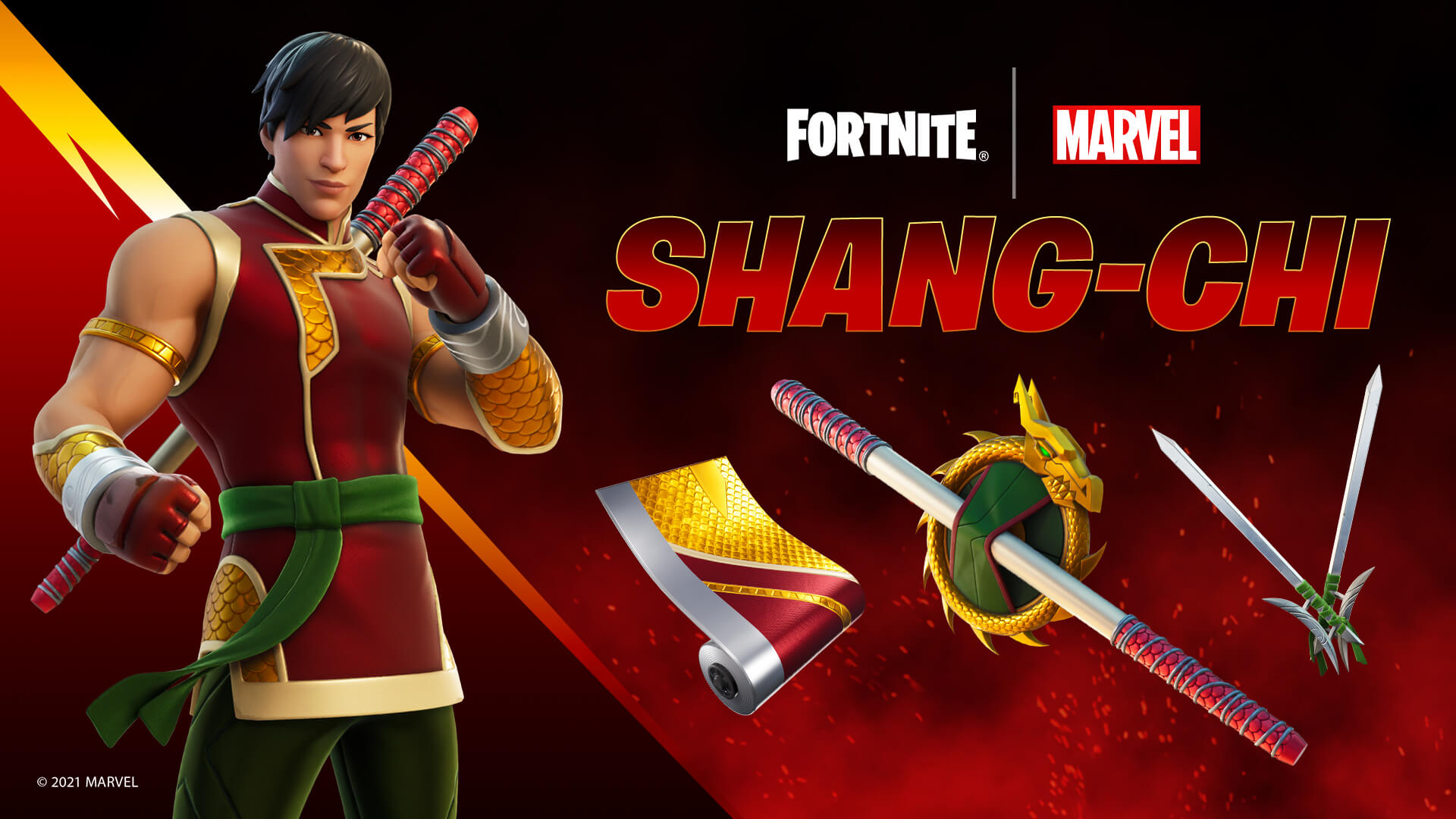 Fortnite Shang Chi Item Bundle