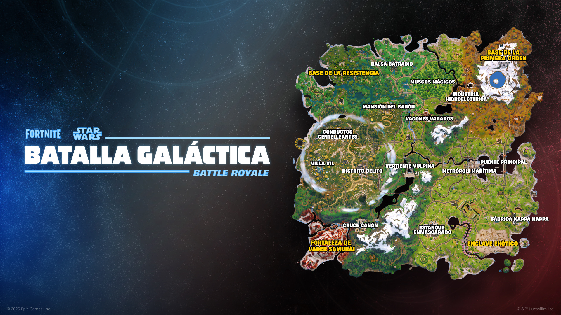 Fortnite Star Wars Galactic Battle Map Mx