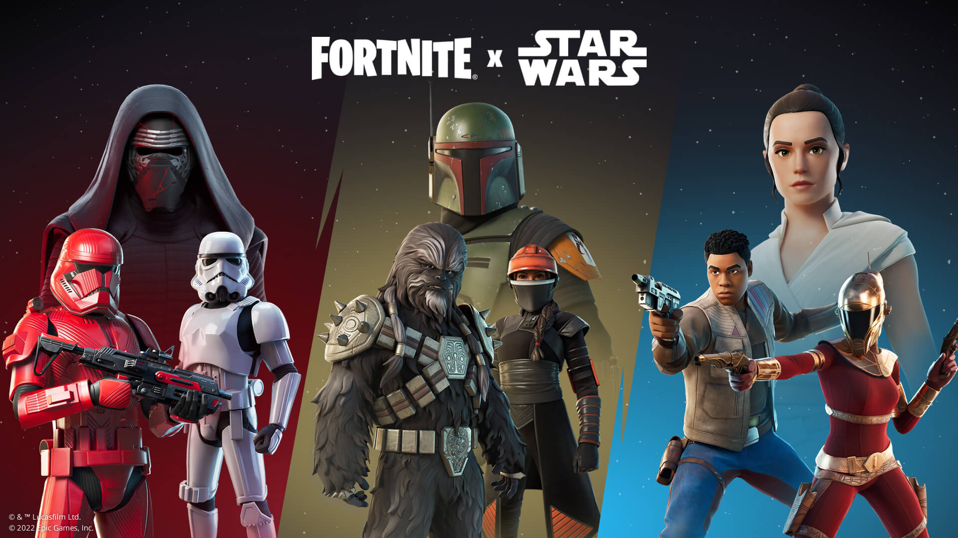 Star Wars Returns to Fortnite this May 2022!