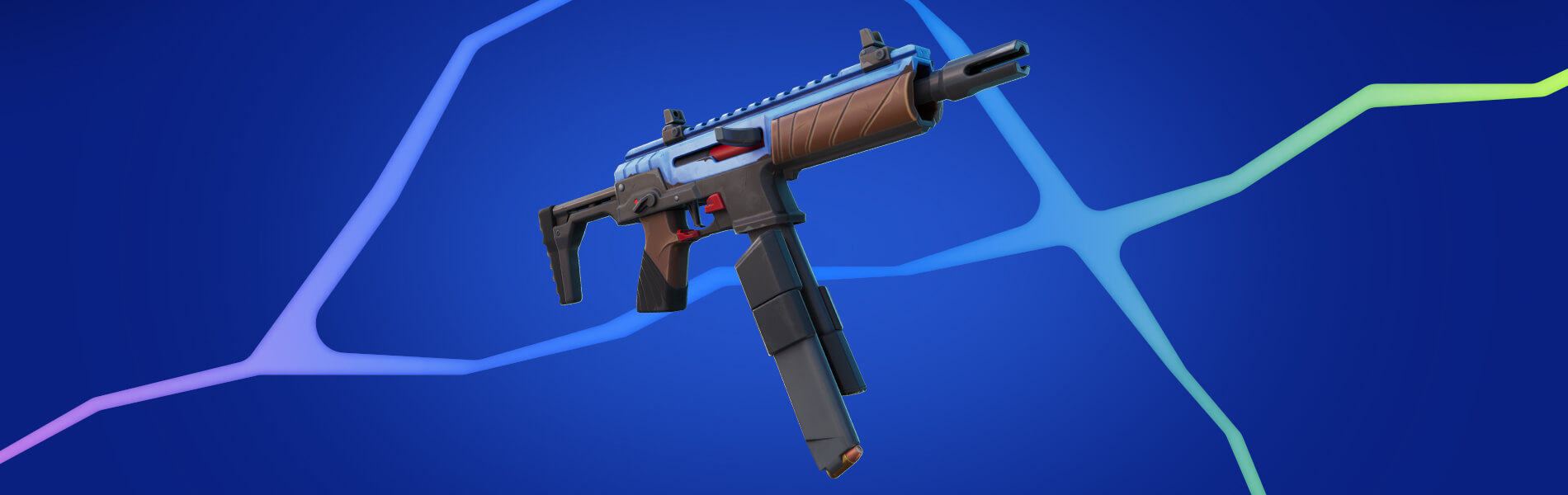 Subfusil con cargador gemelo de Fortnite