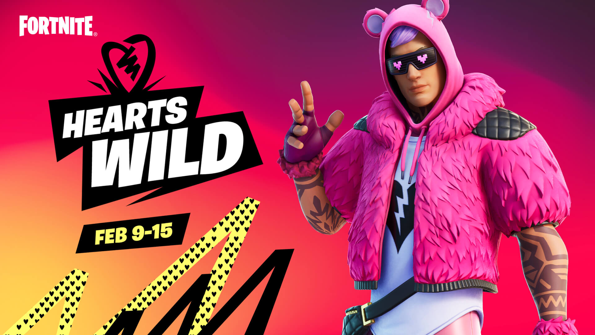 Hearts Wild: Lots to Love in Fortnite for Valentine’s Season