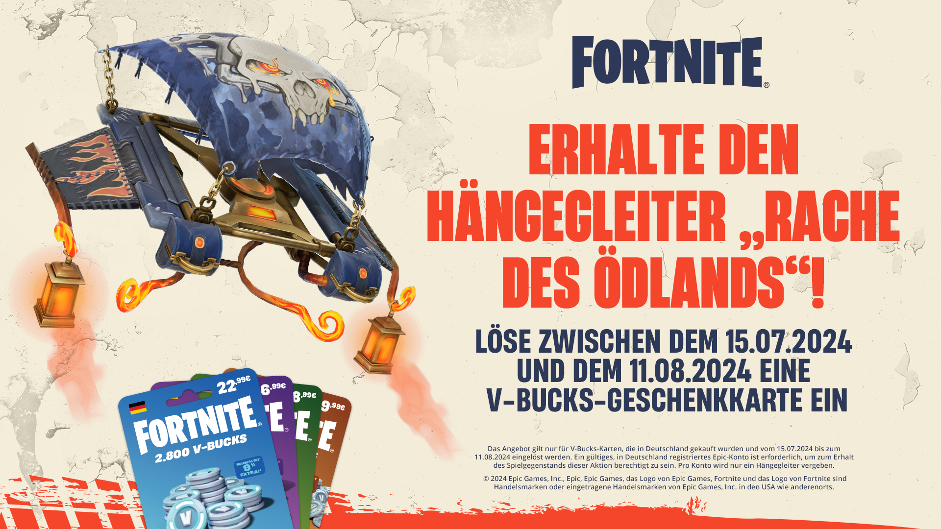 Fortnite Wastelander's Revenge Glider
