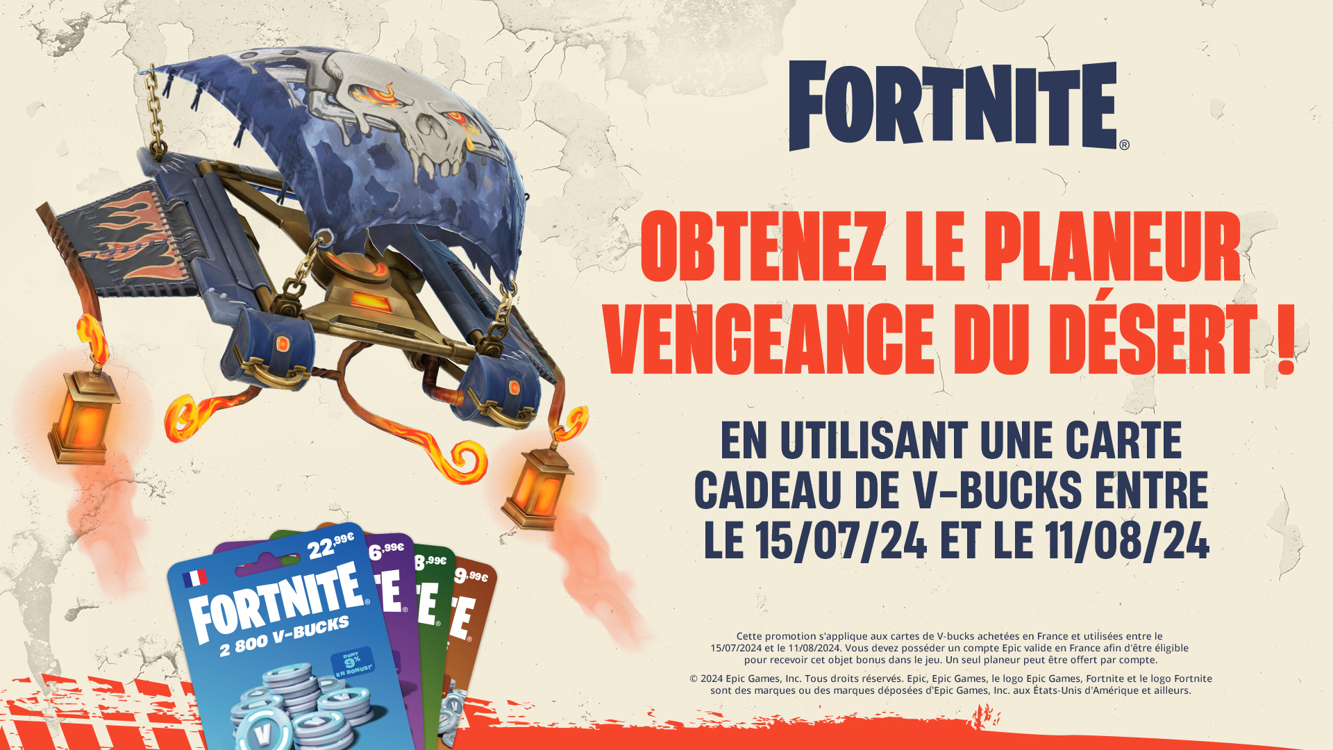 Fortnite Wastelander's Revenge Glider