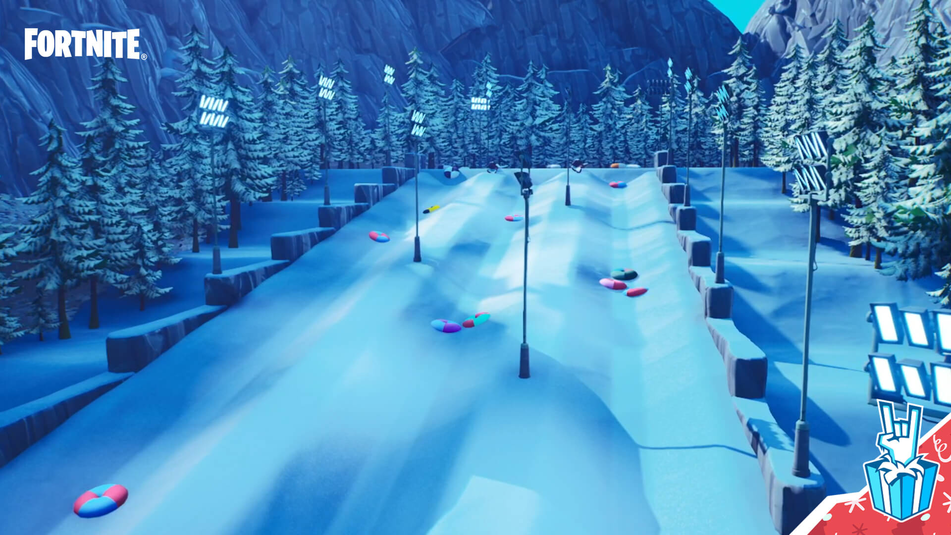 Fortnite Winterfest Creative Island