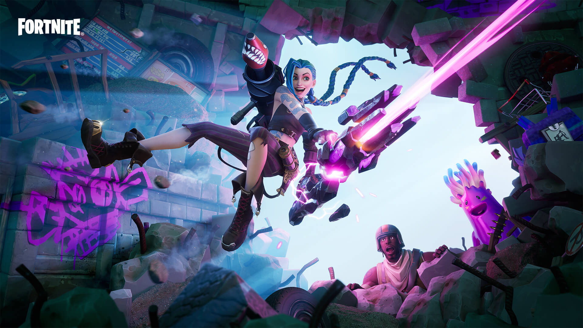 From League of Legends and Arcane, Jinx Brings Her Aura of Anarchy