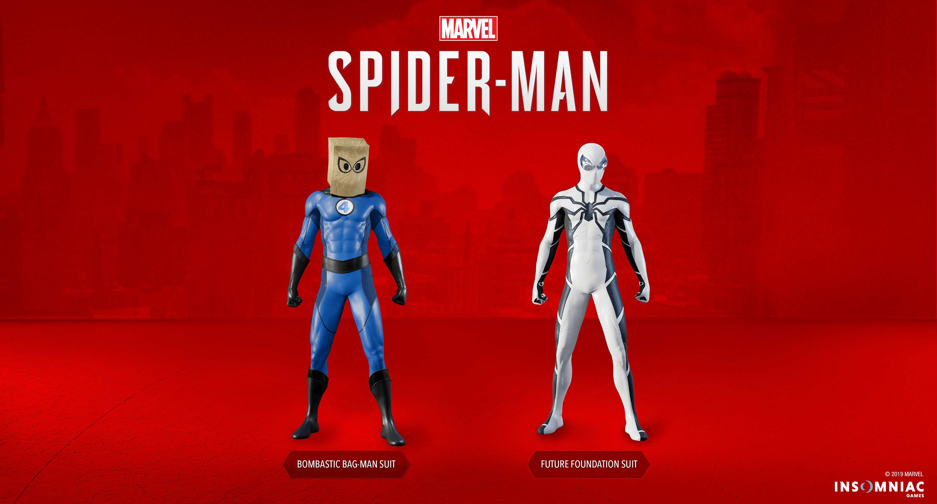 Quatre jeux fantastiques pour attendre les Quatre Fantastiques - Costumes Spiderman
