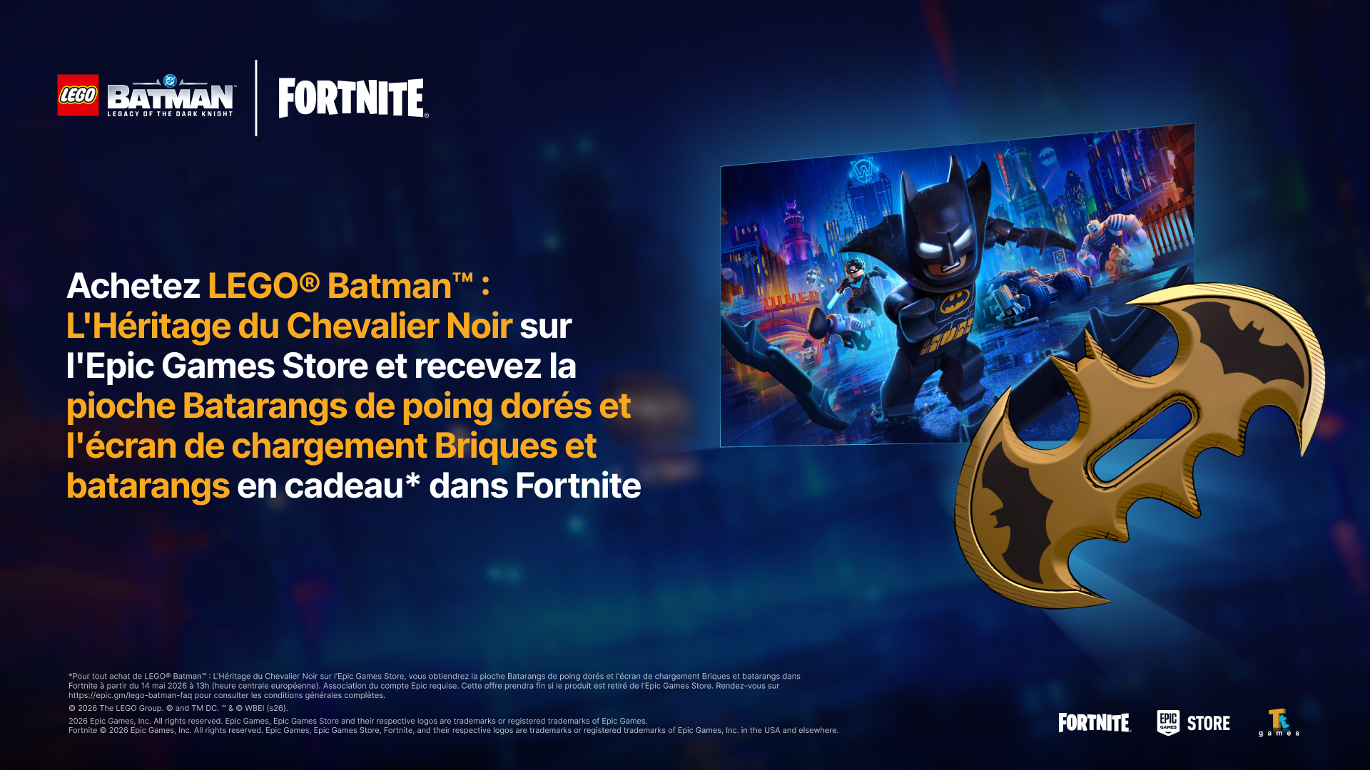 Play LEGO Batman: Legacy of the Dark Knight on Epic Games Store