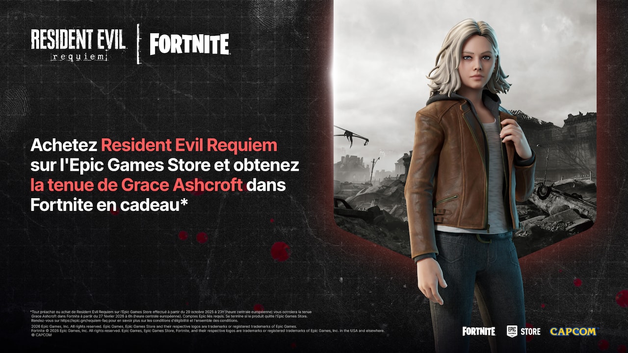Resident Evil Requiem on Epic Games Store