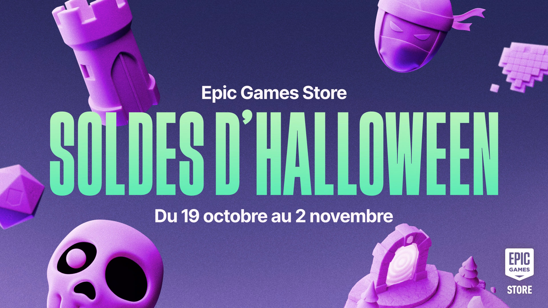 Catalogue des soldes d'Halloween
