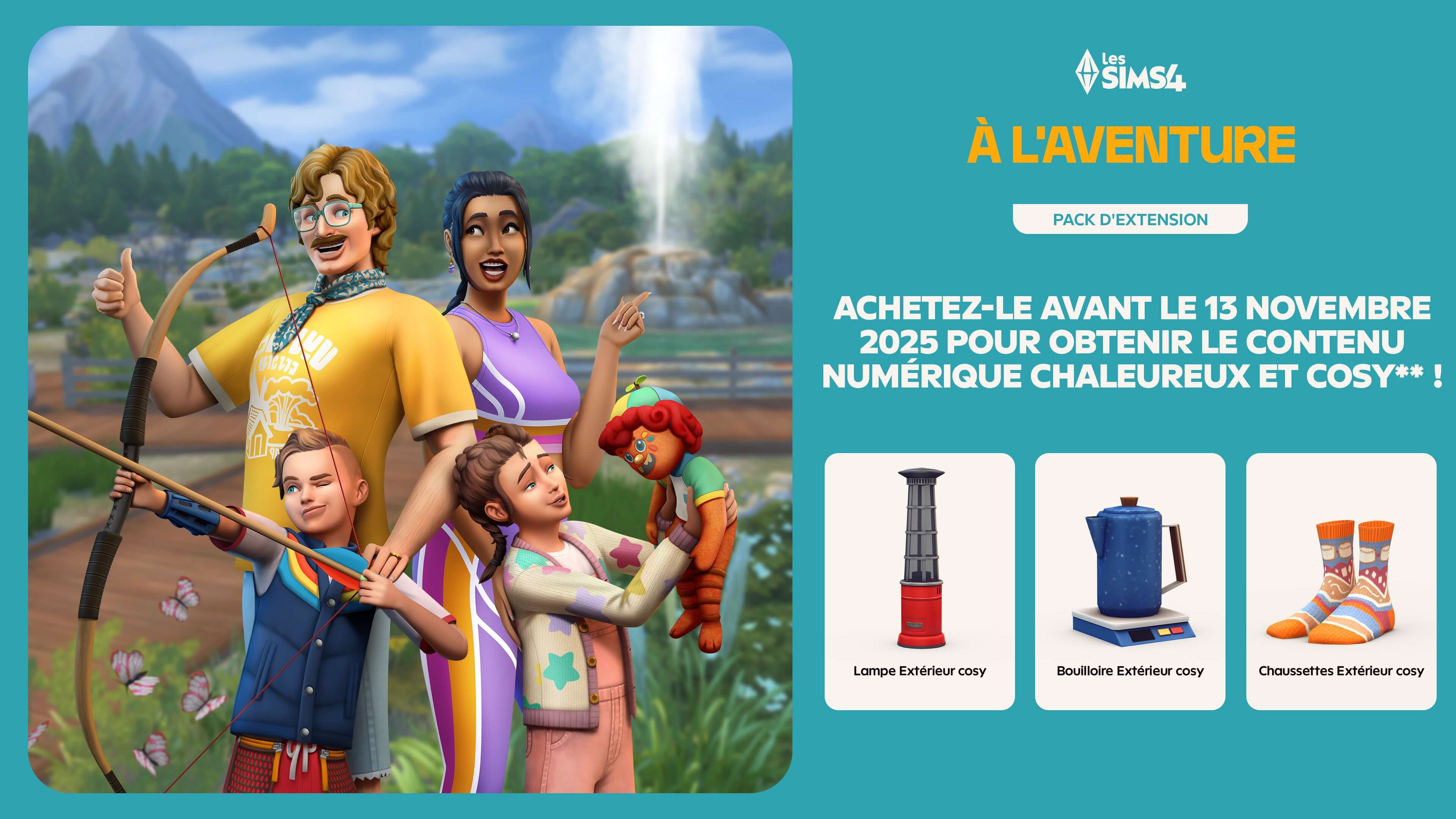 Les Sims 4 À la fac (PC Mac) DLC [Code de téléchargement] - Electronic Arts