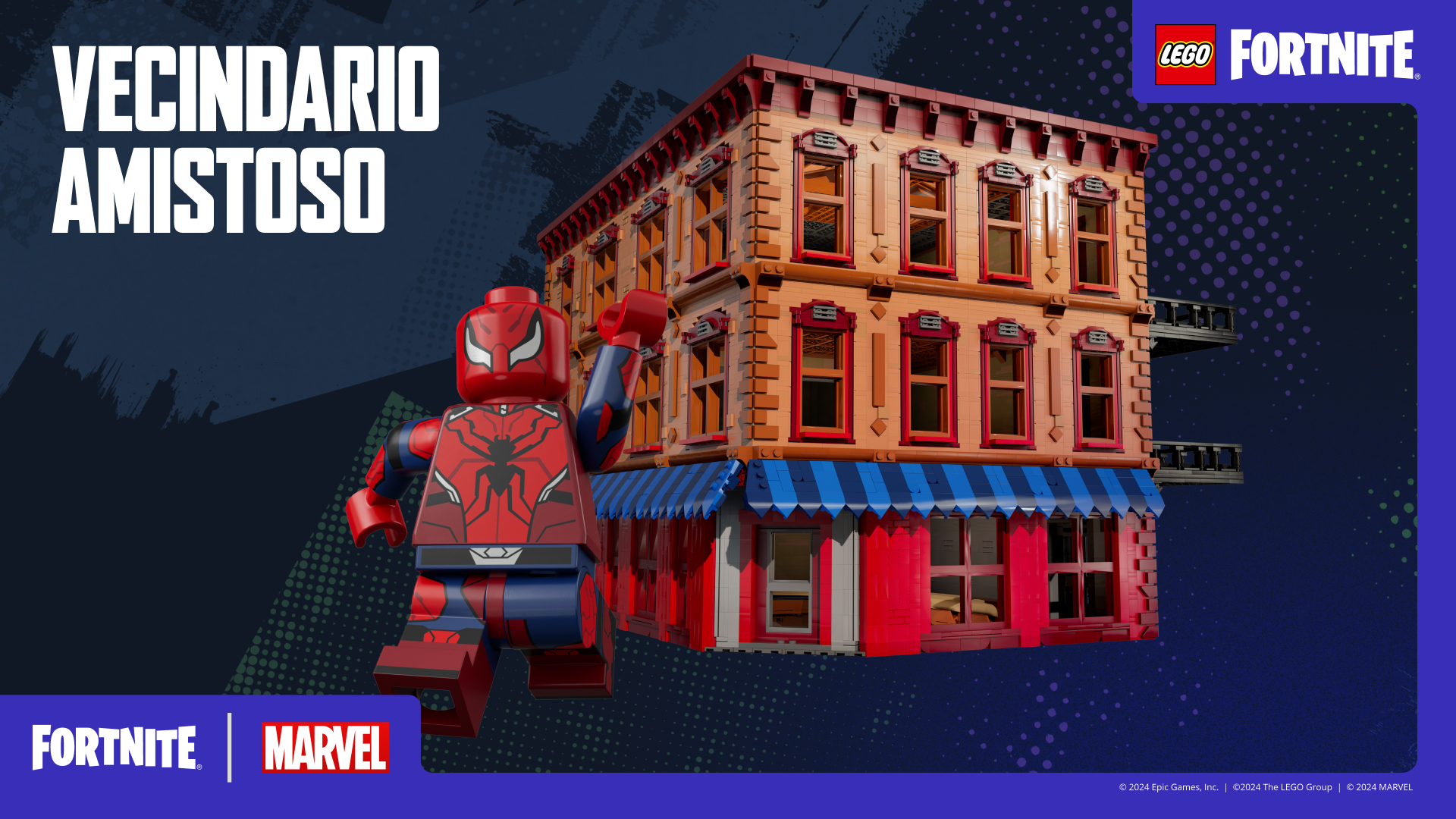 Friendly Neighborhood Marvel Build Lego Fortnite MX