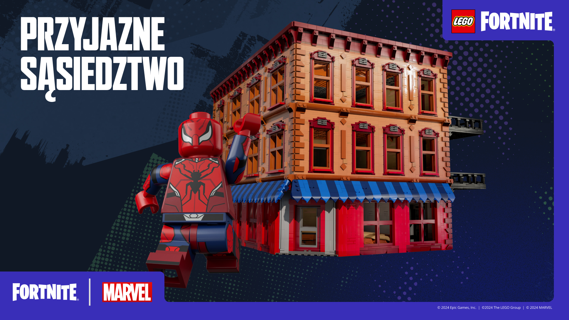 Friendly Neighborhood Marvel Build Lego Fortnite PL