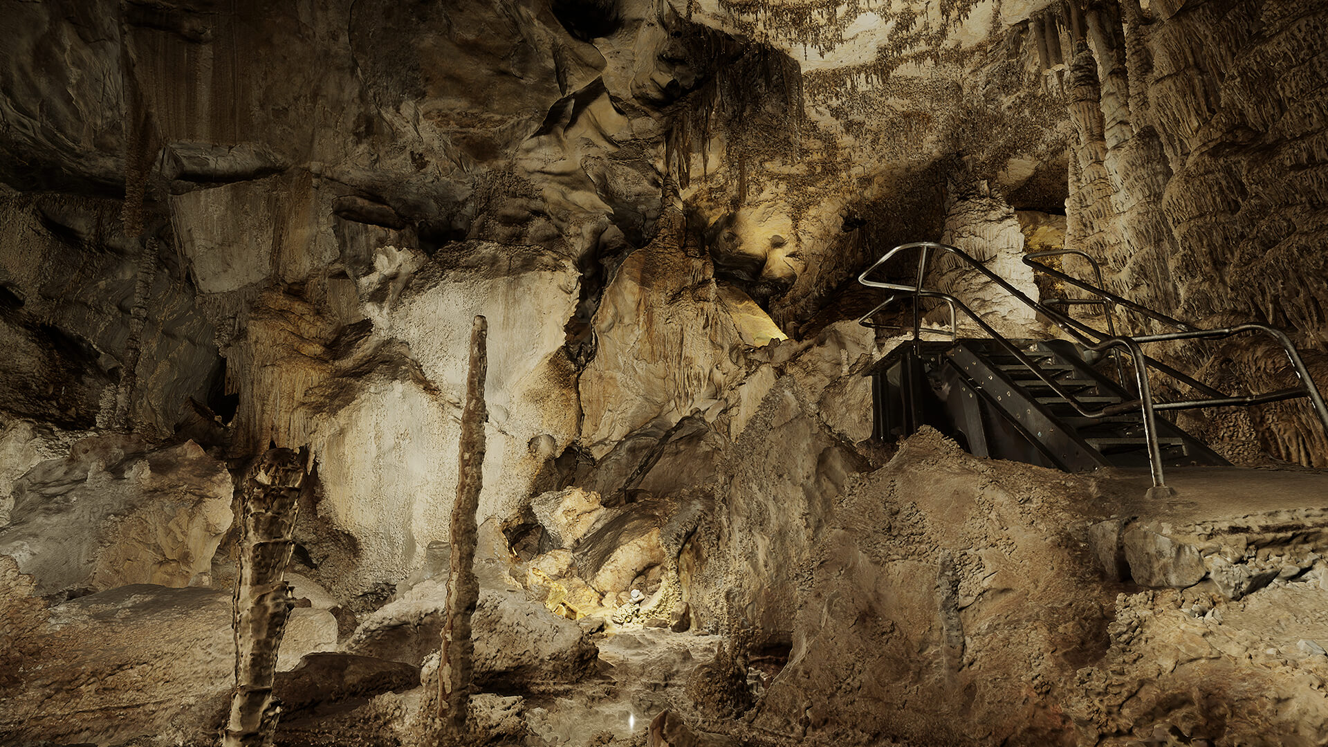 アメリカ国立公園の壮大な洞窟をリアルタイム 3D で探検 - Unreal Engine