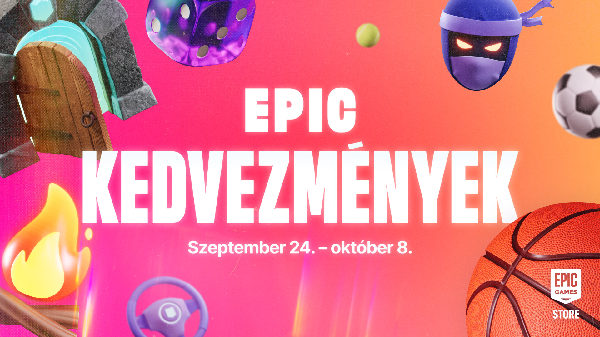 Teljes kedvezményes Epic-katalógus