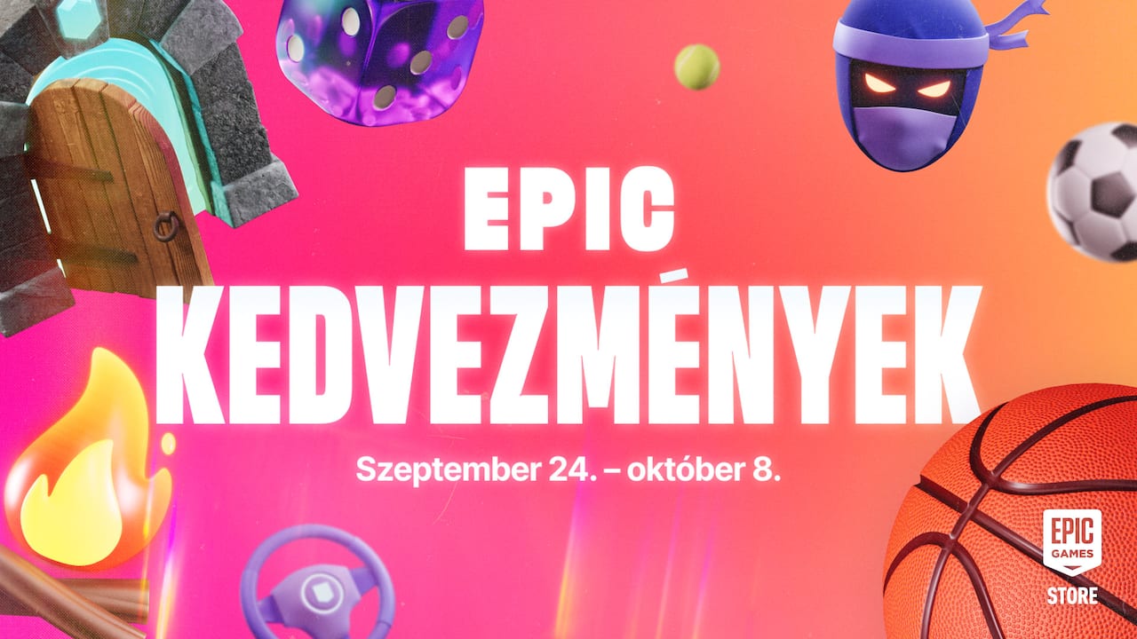 Teljes kedvezményes Epic-katalógus