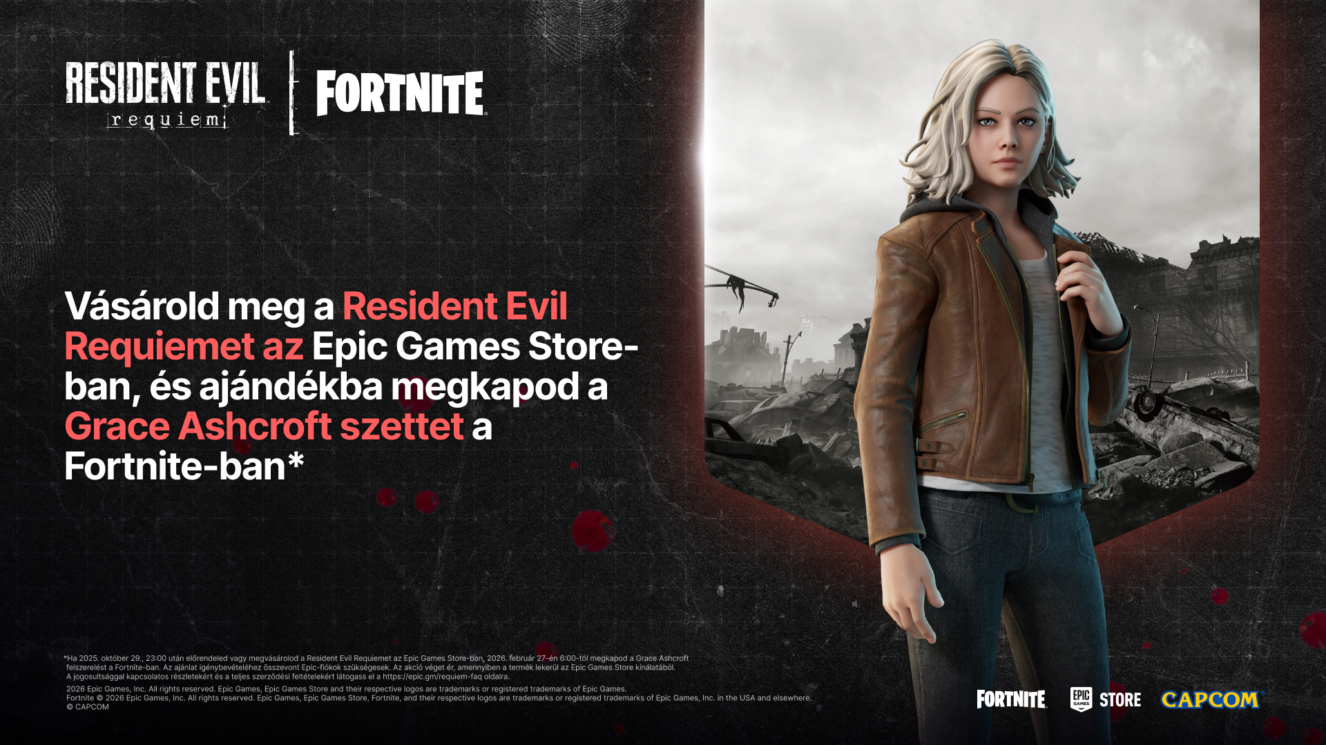 Resident Evil Requiem on Epic Games Store
