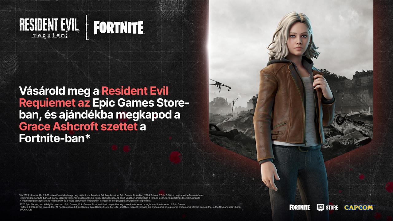 Resident Evil Requiem on Epic Games Store