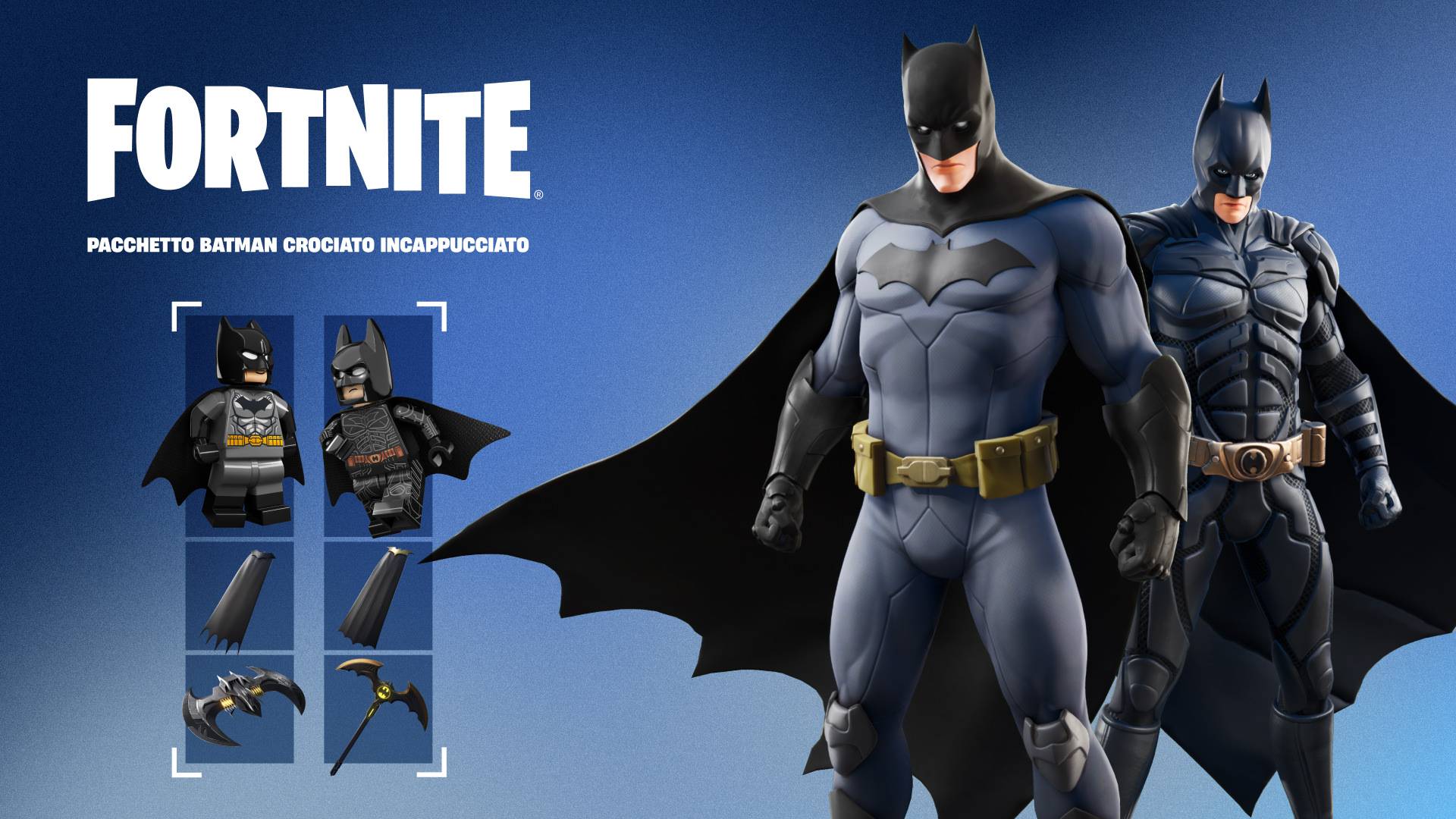 Pacchetto Batman Crociato incappucciato