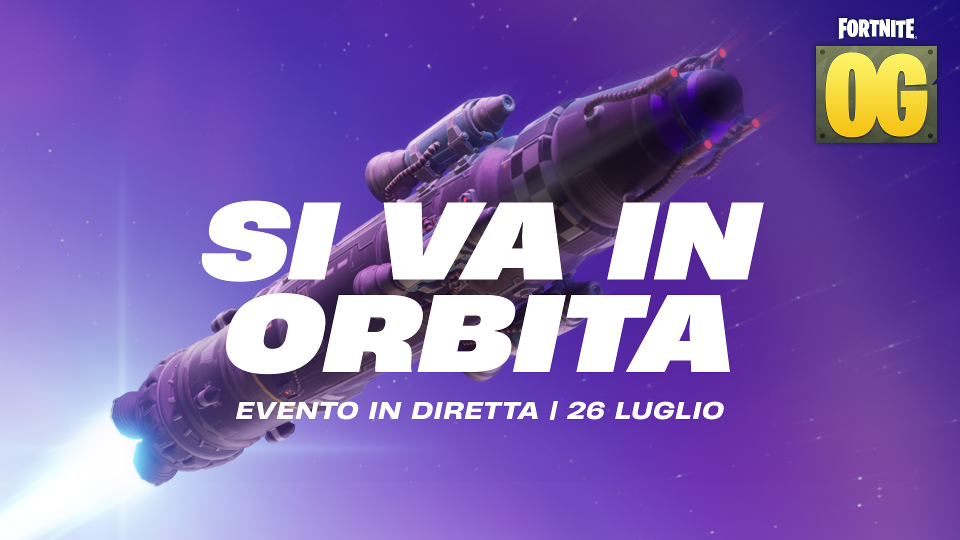 Fortnite OG Rocket Launch