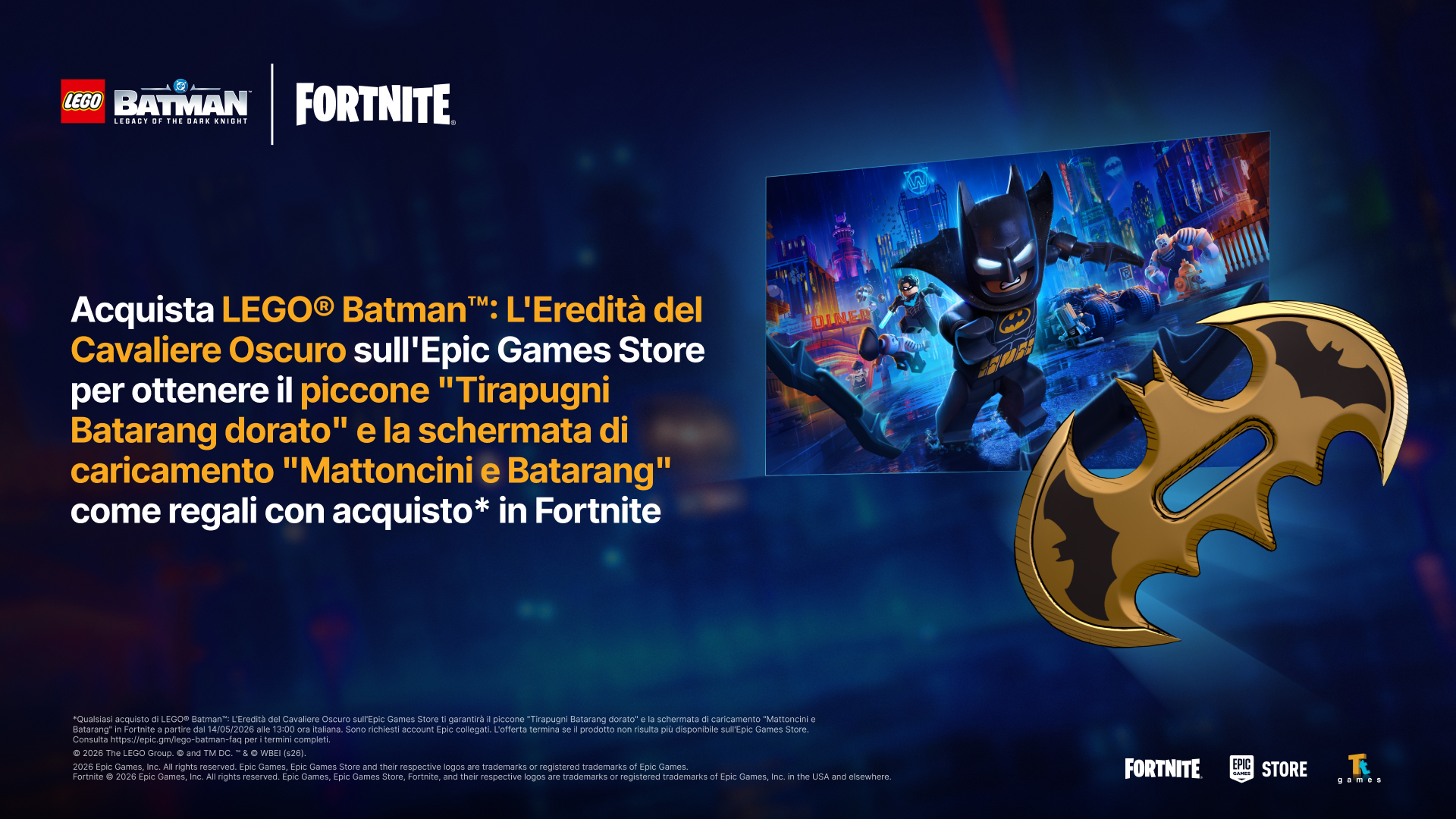 Play LEGO Batman: Legacy of the Dark Knight on Epic Games Store