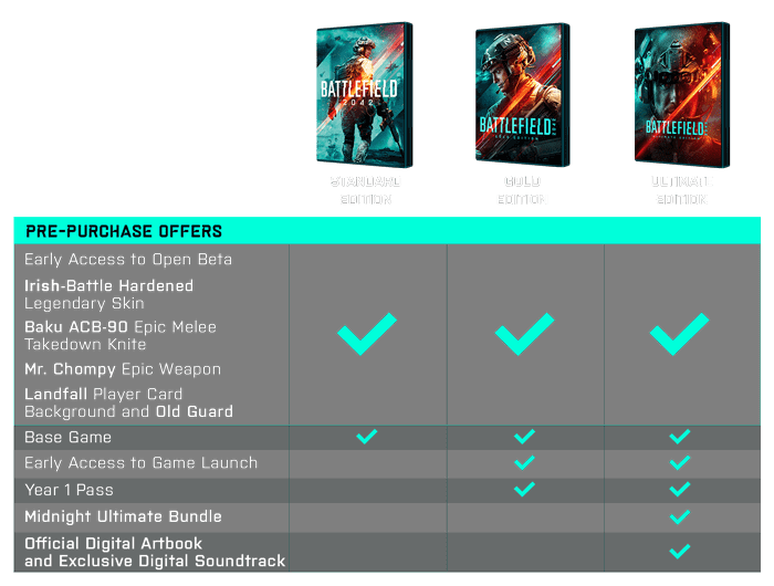 预购 战地风云 42 Epic游戏商城