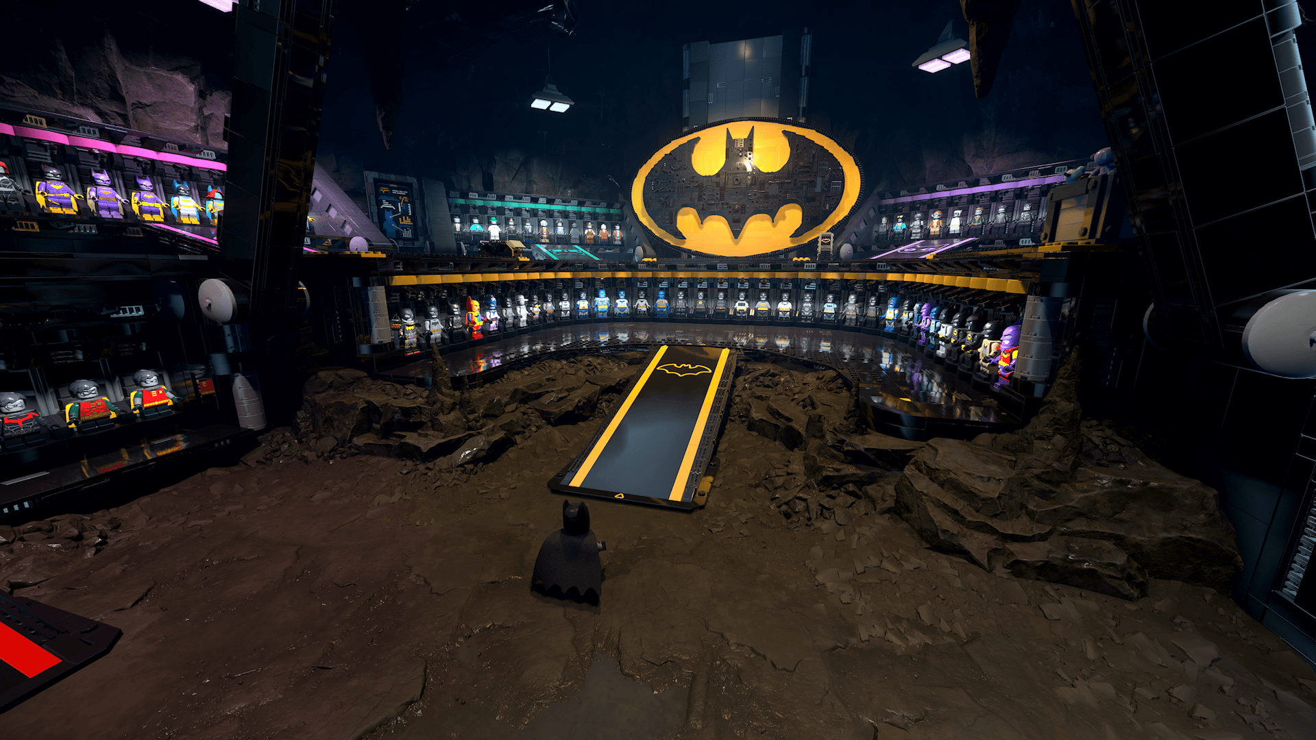 Lego Batman Legacy Dark Knight Batcave