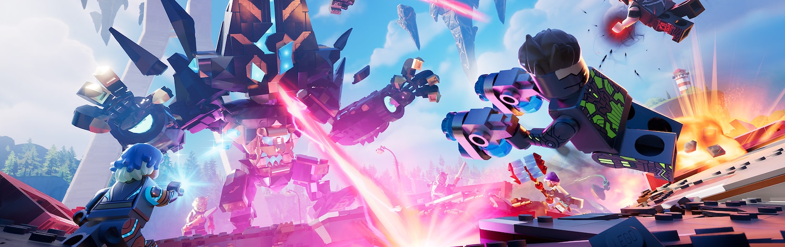 Squad Up and Save the Day in LEGO® Fortnite Expeditions!