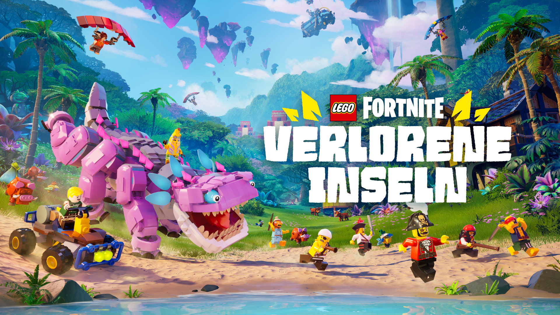 Erkundet die Verlorenen Inseln in LEGO Fortnite V.31.20!