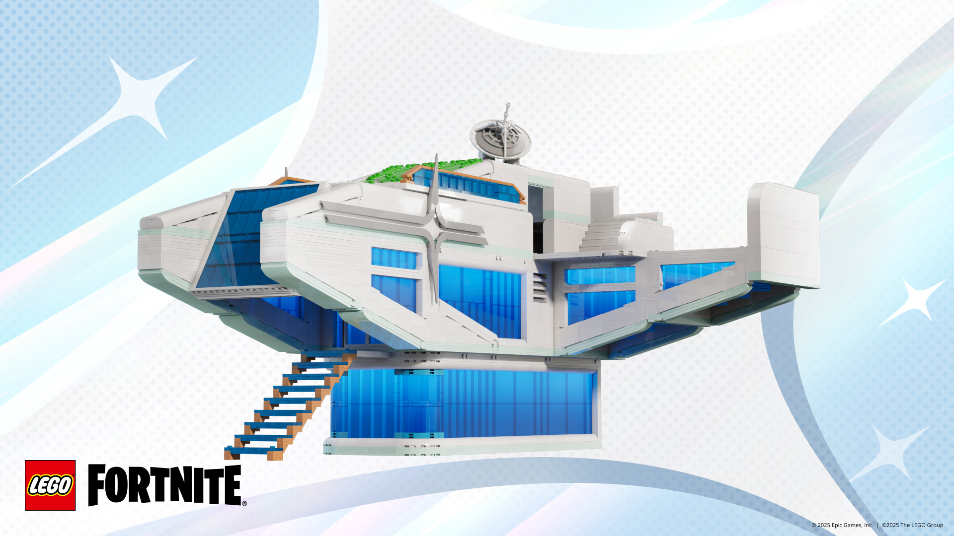 LEGO Fortnite Supernova Academy Research Base Build