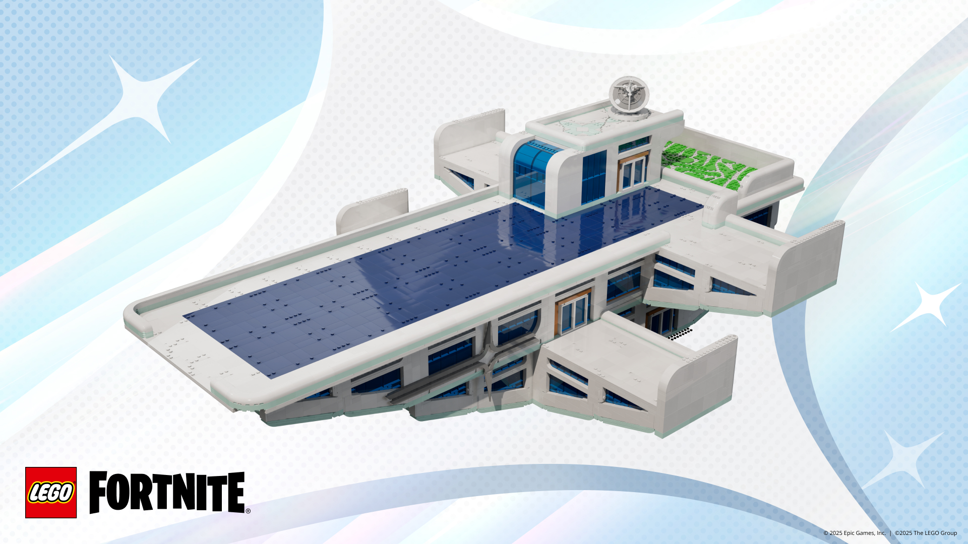 LEGO Fortnite Supernova Academy Training Facility Build