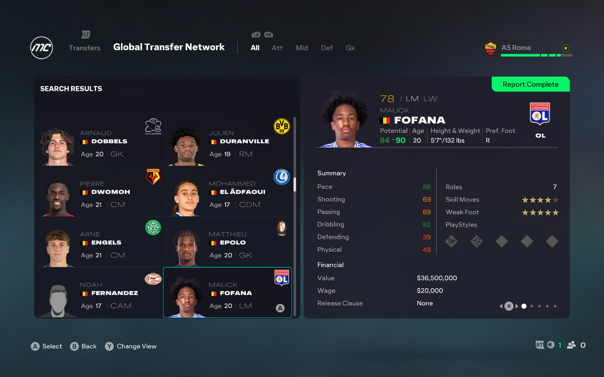 Guía de EA SPORTS FC 26: los mejores jugadores jóvenes para el modo Carrera  de mánager - Epic Games Store, image size:2560x1600